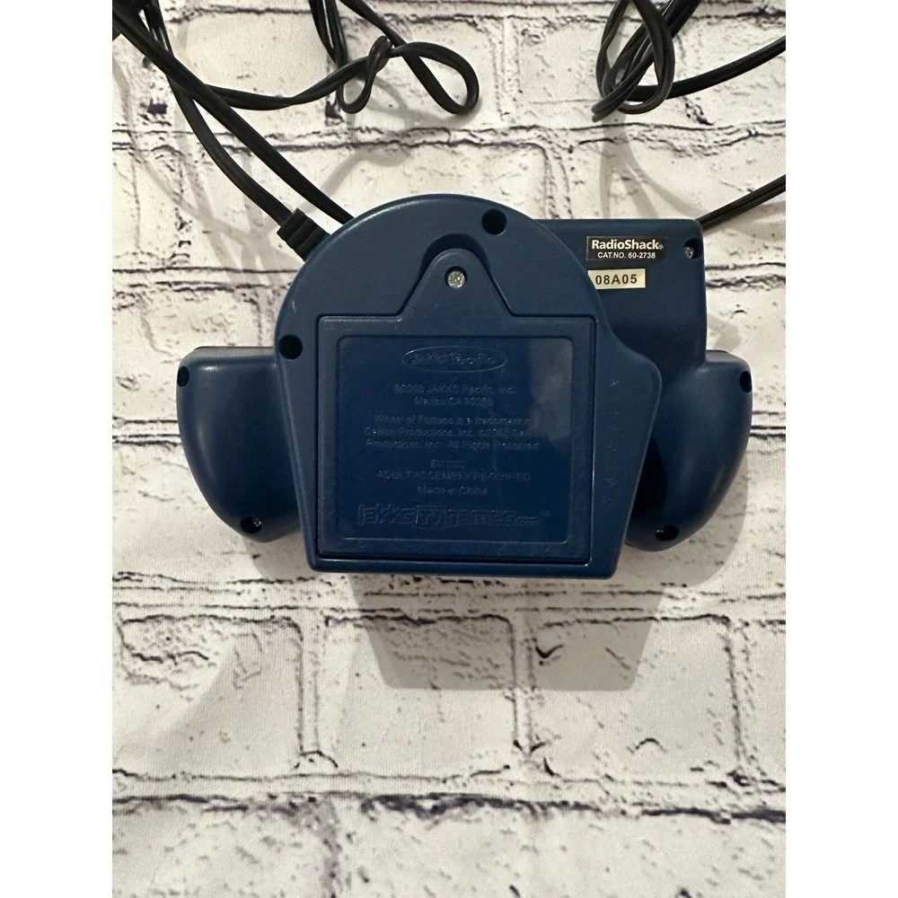 Vtg Wheel Of‎ Fortune Handheld Tv Game Radioshack